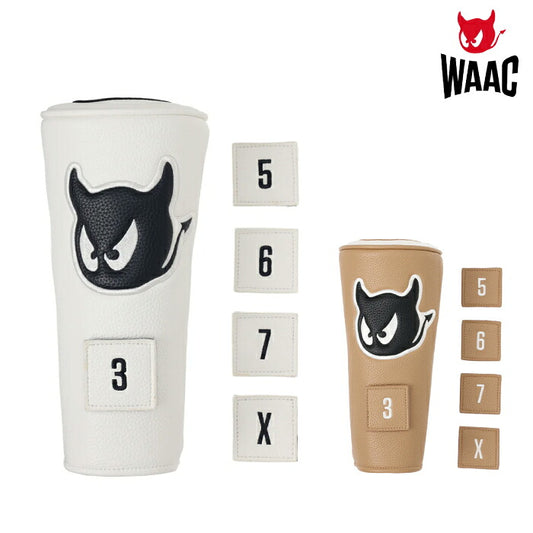 WAAC ワック ゴルフ メンズ レディース UNISEX GRAINY SYNTHETIC LEATHER FWヘッドカバー クッション性素材 トータルコーディネート シリーズ商品あり 072264861