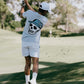 DEVEREUX GOLF デヴァローゴルフ ゴルフウェア メンズ Script Skull Tee 半袖シャツ 通気性 吸湿性 綿100% コットン100% 075362001