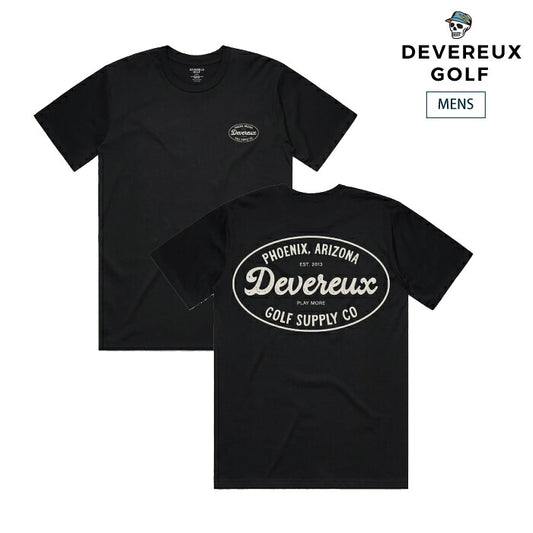 DEVEREUX GOLF デヴァローゴルフ ゴルフウェア メンズ Golf Supply Co. Tee 半袖シャツ 綿100% コットン100% 075362002