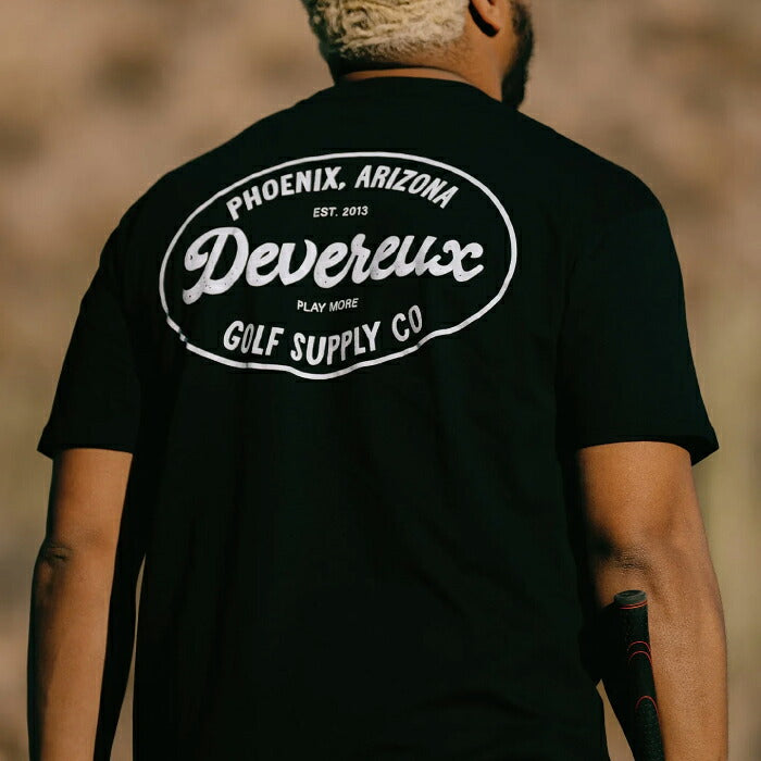 DEVEREUX GOLF デヴァローゴルフ ゴルフウェア メンズ Golf Supply Co. Tee 半袖シャツ 綿100% コットン100% 075362002