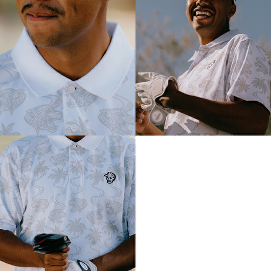 DEVEREUX GOLF デヴァローゴルフ ゴルフウェア メンズ El Jefe Polo 半袖ポロシャツ 極上の肌触り 吸水速乾性 075362005