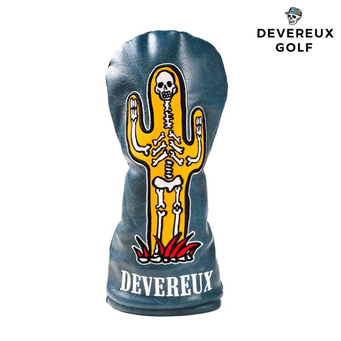 DEVEREUX GOLF デヴァローゴルフ メンズ レディース Cactus Voodoo Driver Cover ドライバーカバー ヘッドカバー 高品質PUレザー 耐久性 存在感 075362832