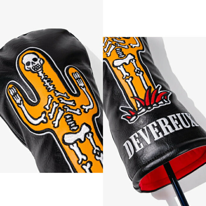 DEVEREUX GOLF デヴァローゴルフメンズ レディース Voodoo Cactus Driver Cover ドライバーヘッドカバー プレミアム保護 高耐久 075362844