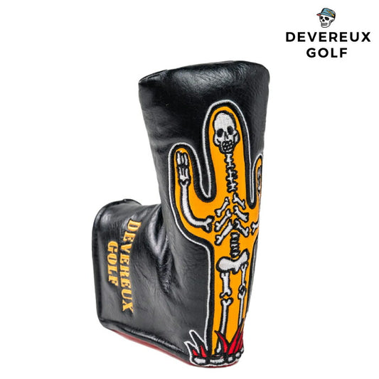 DEVEREUX GOLF デヴァローゴルフ メンズ レディース Voodoo Cactus Blade Cover ブレードパターカバー プレミアム保護 高耐久 075362845