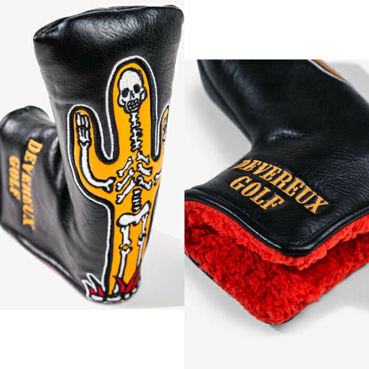 DEVEREUX GOLF デヴァローゴルフ メンズ レディース Voodoo Cactus Blade Cover ブレードパターカバー プレミアム保護 高耐久 075362845