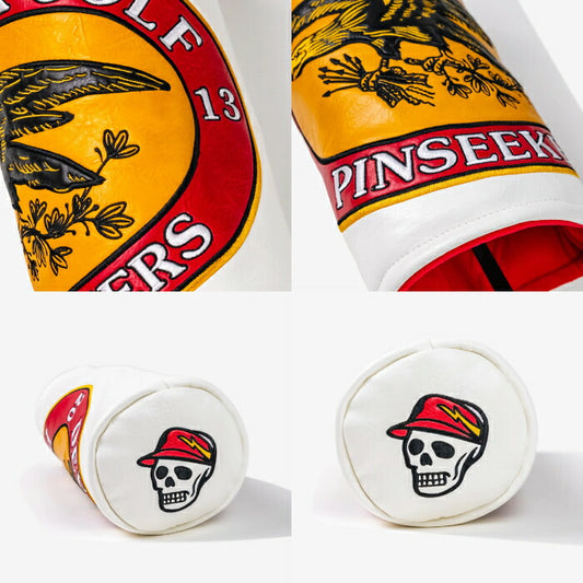 DEVEREUX GOLF デヴァローゴルフ メンズ レディース Pinseeker Barrel Driver Cover ドライバーヘッドカバー ソフトライニング プレミアム質感 075362847