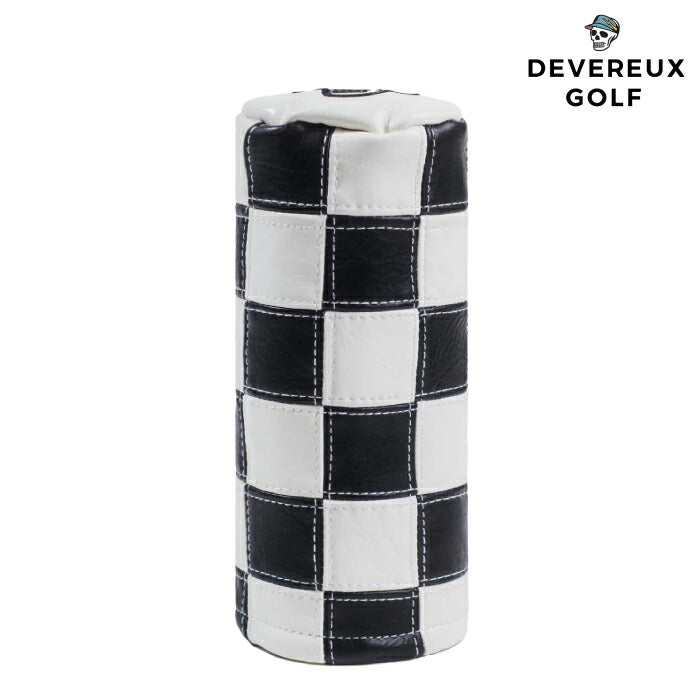 DEVEREUX GOLF デヴァローゴルフメンズ レディース Checkered Barrel Driver Cover ドライバーカバー 高耐久 プレミアムソフトライニング 075362851