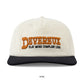 DEVEREUX GOLF デヴァローゴルフ ゴルフウェア メンズ レディース Heffy Road Sign Hat キャップ 帽子 レトロ＆クラシカル コットン100%コーデュロイ アジャスター調整可能 075364801