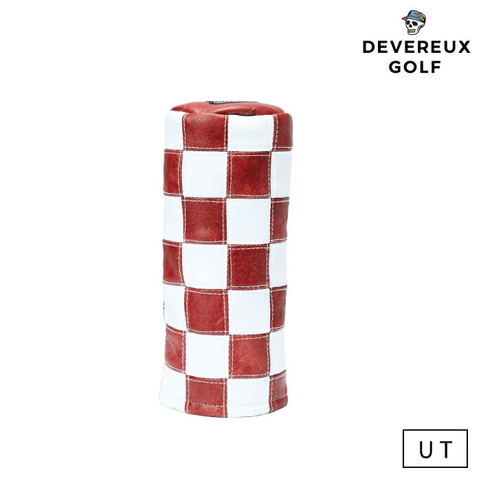 DEVEREUX GOLF デヴァローゴルフ メンズ レディース Checkered Hybrid Barrel Cover ハイブリッド/ユーティリティ用バレルカバー シリーズ商品あり 075364837