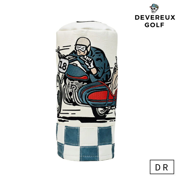 DEVEREUX GOLF デヴァローゴルフ メンズ レディース Checkered Sidecar Driver Barrel Cover ドライバー用バレルカバー シリーズ商品あり 075364838