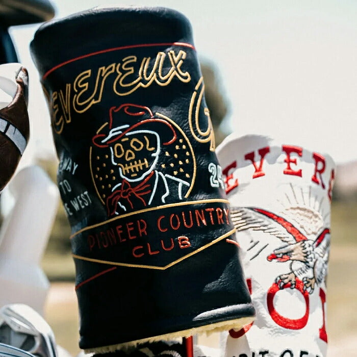 DEVEREUX GOLF デヴァローゴルフ メンズ レディース Neon Sign Barrel Driver Cover ドライバーヘッドカバー ネオンサイン風刺繍アート 075364840