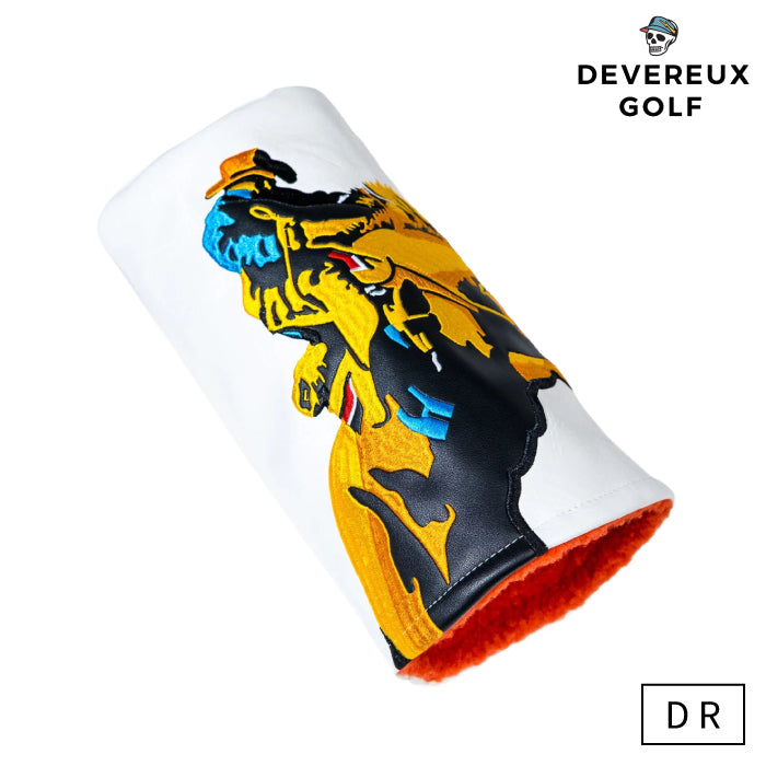 DEVEREUX GOLF デヴァローゴルフ メンズ レディース Saddle Up Driver Barrel Cover ドライバー用バレルヘッドカバー カウボーイアップリケ 075364854