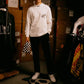 DEVEREUX GOLF デヴァローゴルフ ゴルフウェア メンズ VALLEY コットンモック ロングスリーブ モックネック 長袖 Tシャツ 日本製 075754004