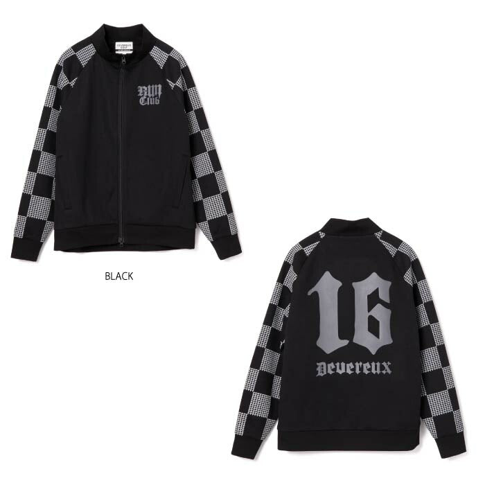 DEVEREUX GOLF デヴァローゴルフ ゴルフウェア メンズ Back9Run club フルジップジャケット ブルゾン セットアップ対応 075754102