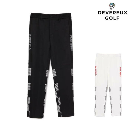 DEVEREUX GOLF デヴァローゴルフ ゴルフウェア メンズ Back9Run club ボトム ロングパンツ セットアップ対応 075754402
