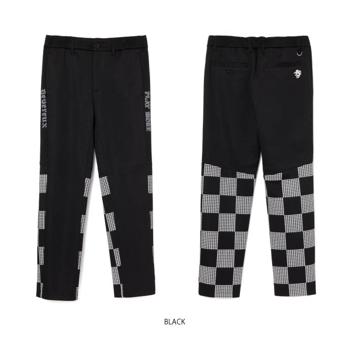 DEVEREUX GOLF デヴァローゴルフ ゴルフウェア メンズ Back9Run club ボトム ロングパンツ セットアップ対応 075754402