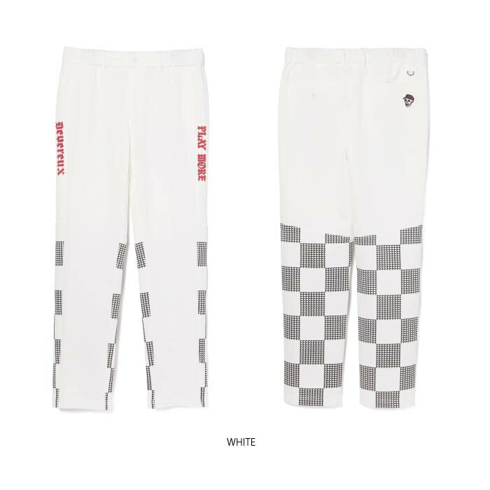DEVEREUX GOLF デヴァローゴルフ ゴルフウェア メンズ Back9Run club ボトム ロングパンツ セットアップ対応 075754402