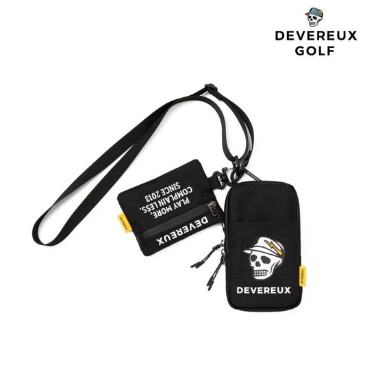 DEVEREUX GOLF デヴァローゴルフ メンズ レディース DVRXショルダーポーチ ストラップ取り外し可能 075754812