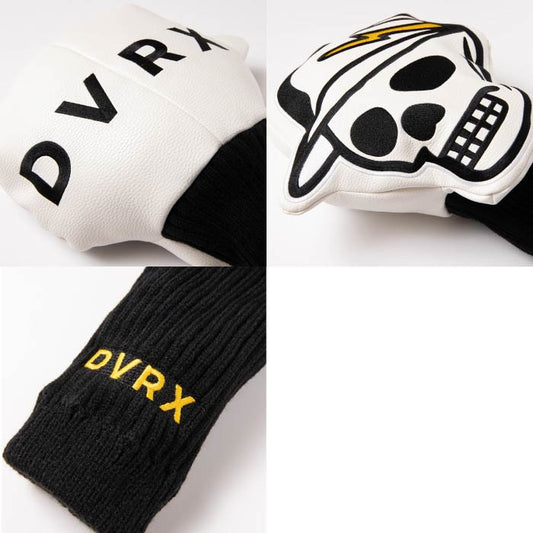DEVEREUX GOLF デヴァローゴルフ メンズ レディース SKULL DOLL DRIVER COVER ドライバーヘッドカバー 075754820