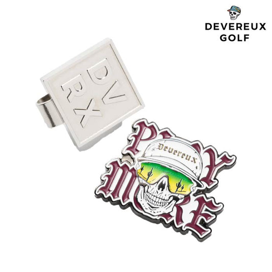 DEVEREUX GOLF デヴァローゴルフ メンズ レディース Skull Ball marker set ボールマーカーセット 075754821
