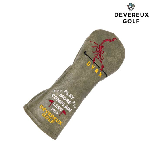 DEVEREUX GOLF デヴァローゴルフ メンズ レディース Scorpion UT cover ヘッドカバー 075754825