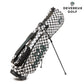 DEVEREUX GOLF デヴァローゴルフ メンズ レディース ALL CHECKER Caddie bag チェッカーフラッグ チェック柄 キャディバッグ 075754830