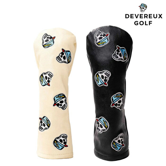 DEVEREUX GOLF デヴァローゴルフ メンズ レディース Icon skull Fairway Head cover ヘッドカバー 075754841