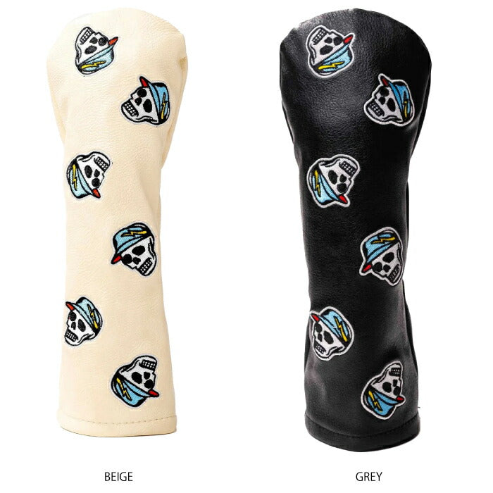 DEVEREUX GOLF デヴァローゴルフメンズ レディース Icon skull Fairway Head cover ヘッドカバー 075754841