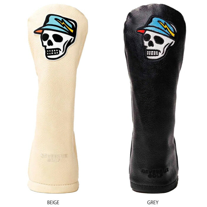 DEVEREUX GOLF デヴァローゴルフメンズ レディース Icon Skull Hybrid Head cover ハイブリッドヘッドカバー 075754842