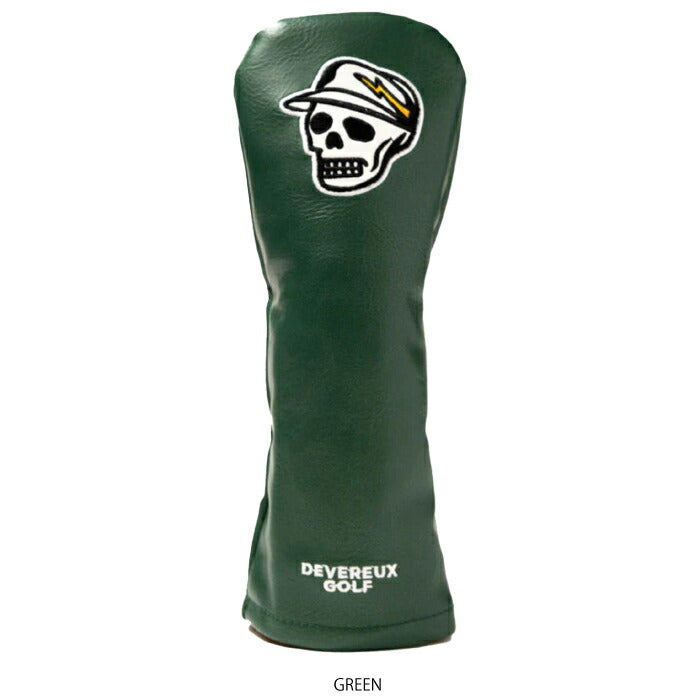 DEVEREUX GOLF デヴァローゴルフメンズ レディース Icon Skull Hybrid Head cover ハイブリッドヘッドカバー 075754842