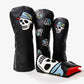 DEVEREUX GOLF デヴァローゴルフメンズ レディース Icon Skull Hybrid Head cover ハイブリッドヘッドカバー 075754842