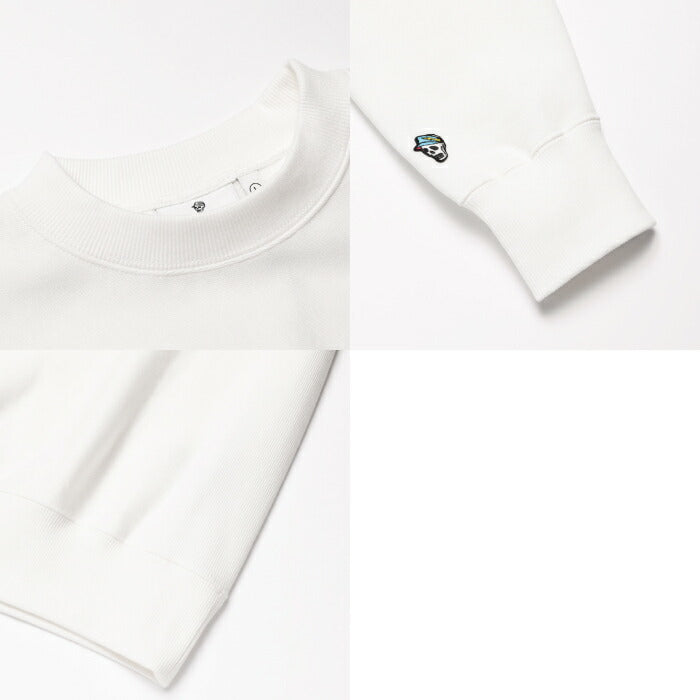 DEVEREUX GOLF デヴァローゴルフゴルフウェア メンズ DVG CREW SWEAT クルーネック スウェデヴ トレーナー 軽量化 速乾性 日本製 075762003