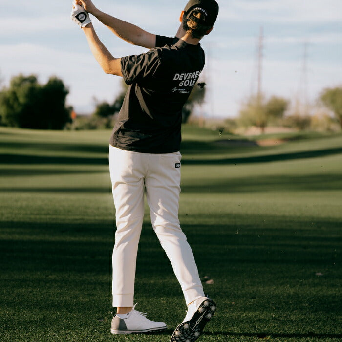 DEVEREUX GOLF デヴァローゴルフゴルフウェア メンズ DVG MOCK TEE 半袖モックネックシャツストレッチ性 吸汗速乾性 日本製 075762010