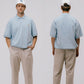 DEVEREUX GOLF デヴァローゴルフゴルフウェア メンズ DVG TECH-SKULL CADDIE POLO 半袖ポロシャツ通気性 吸汗速乾 UVカバー ボックスシルエット 日本製 075762015
