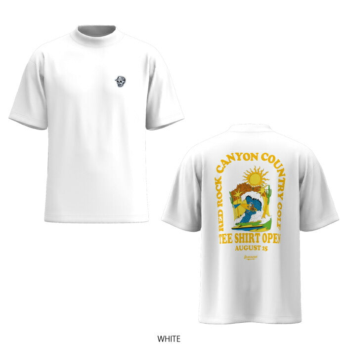 DEVEREUX GOLF デヴァローゴルフゴルフウェア メンズ DVG SEASONAL MOCK T 半袖モックネックシャツストレッチ吸汗速乾 UVカバー 日本製 075762020