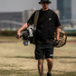 DEVEREUX GOLF デヴァローゴルフゴルフウェア メンズ DVG SEASONAL MOCK T 半袖モックネックシャツストレッチ吸汗速乾 UVカバー 日本製 075762020