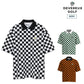 DEVEREUX GOLF デヴァローゴルフゴルフウェア メンズ DVG CHECK MATE POLO 半袖ポロシャツ 形態安定  抗ピル 吸水速乾 UVカバー 075762021