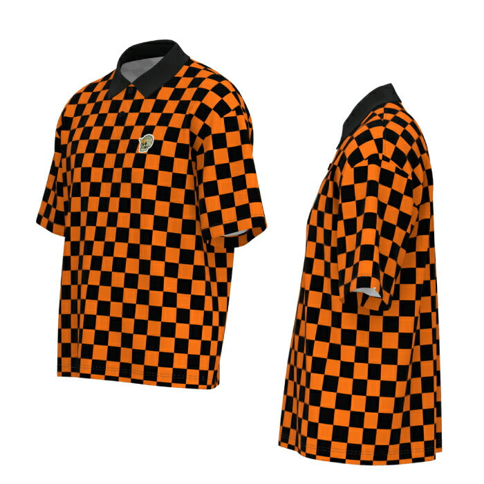 DEVEREUX GOLF デヴァローゴルフゴルフウェア メンズ DVG CHECK MATE POLO 半袖ポロシャツ 形態安定  抗ピル 吸水速乾 UVカバー 075762021