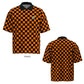 DEVEREUX GOLF デヴァローゴルフゴルフウェア メンズ DVG CHECK MATE POLO 半袖ポロシャツ 形態安定  抗ピル 吸水速乾 UVカバー 075762021