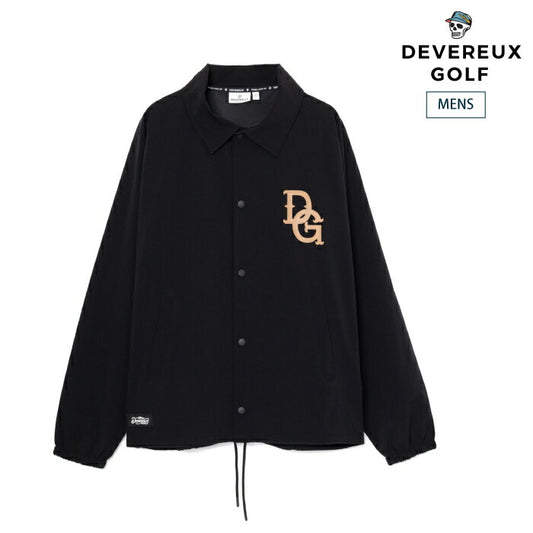 DEVEREUX GOLF デヴァローゴルフ ゴルフウェア メンズ DVG COACH JKT コーチジャケット ブルゾン ストレッチ 撥水加工 075762101