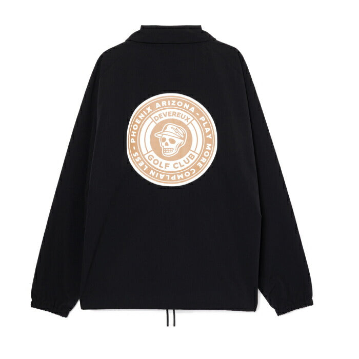 DEVEREUX GOLF デヴァローゴルフゴルフウェア メンズ DVG COACH JKT コーチジャケデヴ ブルゾン ストレッチ撥水加工 075762101