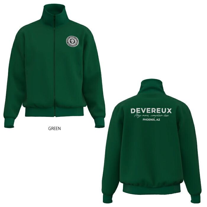 DEVEREUX GOLF デヴァローゴルフゴルフウェア メンズ DVG Classic Club Jacket トラックジャケット ブルゾン 軽量 速乾 イージーケア仕様 日本製 セットアップ対応 075762103