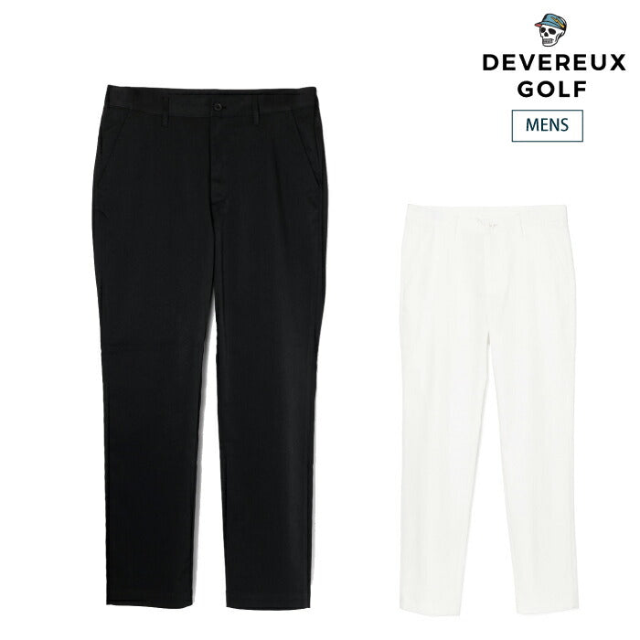 DEVEREUX GOLF デヴァローゴルフゴルフウェア メンズ DVG CREW PANTS ロングパンツ ストレートシルエット 撥水加工 速乾性 イージーケア 075762401