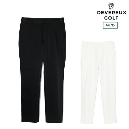DEVEREUX GOLF デヴァローゴルフ ゴルフウェア メンズ DVG CREW PANTS ロングパンツ ストレートシルエット 撥水加工 速乾性 イージーケア 075762401