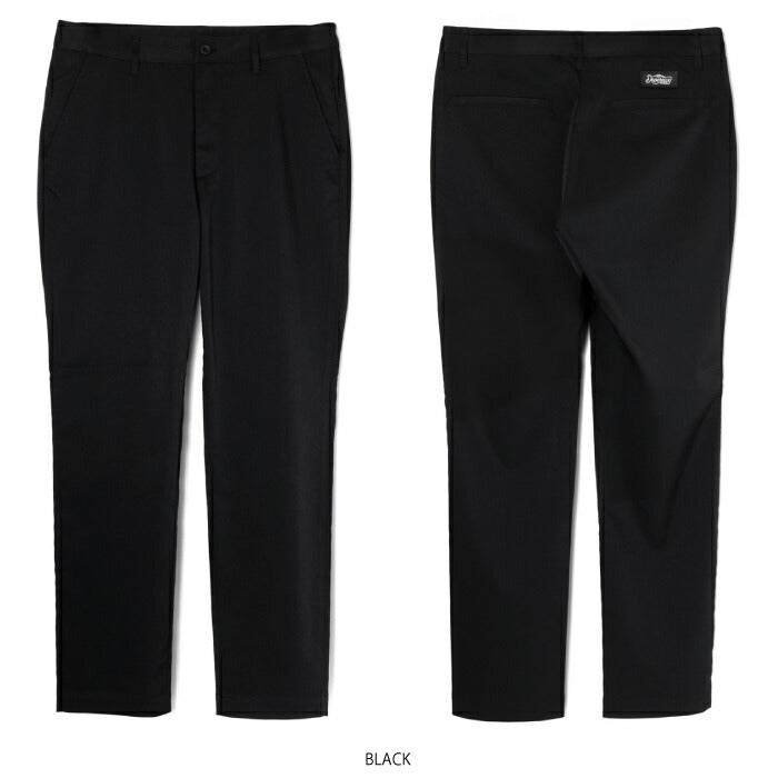 DEVEREUX GOLF デヴァローゴルフゴルフウェア メンズ DVG CREW PANTS ロングパンツ ストレートシルエット 撥水加工 速乾性 イージーケア 075762401