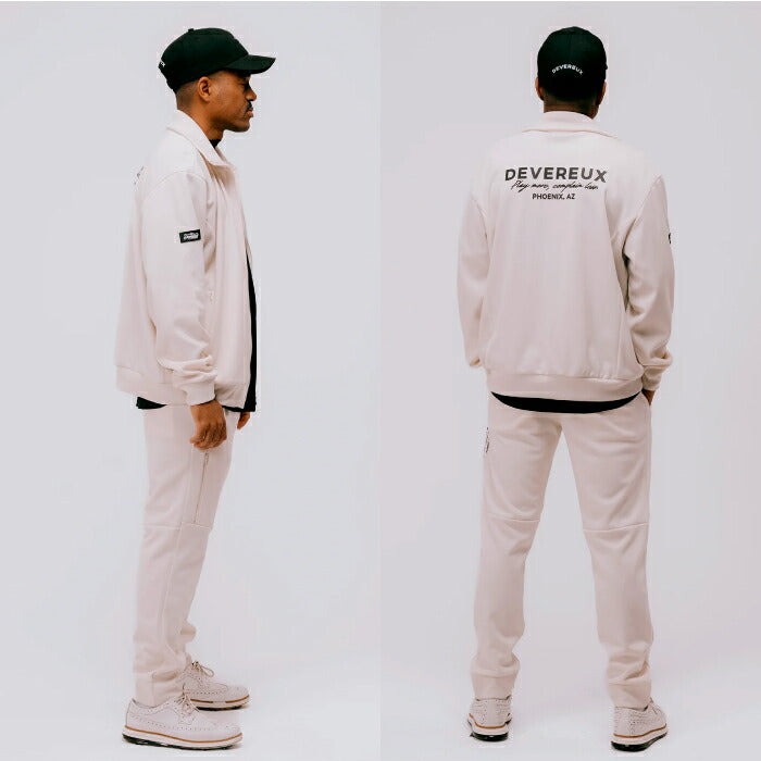 DEVEREUX GOLF デヴァローゴルフゴルフウェア メンズ DVG Classic Club Pants トラックパンツ テーパードシルエット 軽量 速乾 日本製 セットアップ対応 075762403