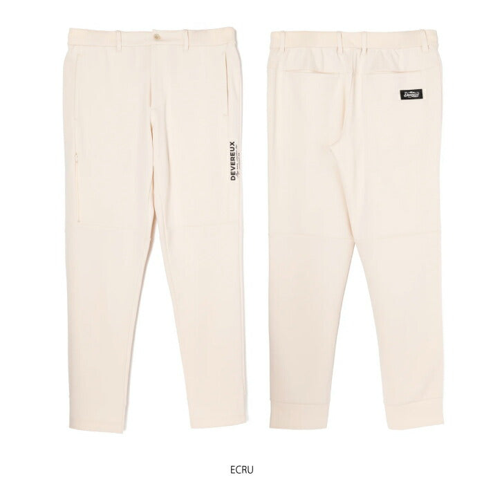 DEVEREUX GOLF デヴァローゴルフゴルフウェア メンズ DVG Classic Club Pants トラックパンツ テーパードシルエット 軽量 速乾 日本製 セットアップ対応 075762403