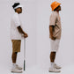 DEVEREUX GOLF デヴァローゴルフゴルフウェア メンズ DVG LOGO HALF PANTS ショートパンツ 撥水加工 速乾性 防シワ イージーケア 075762404