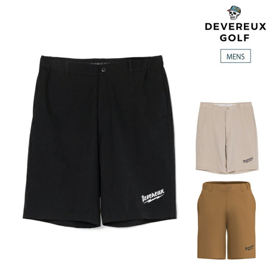 DEVEREUX GOLF デヴァローゴルフ ゴルフウェア メンズ DVG Micro Dot Air HALF PANTS ショートパンツ 撥水 通気性 接触冷感 防シワ 075762405