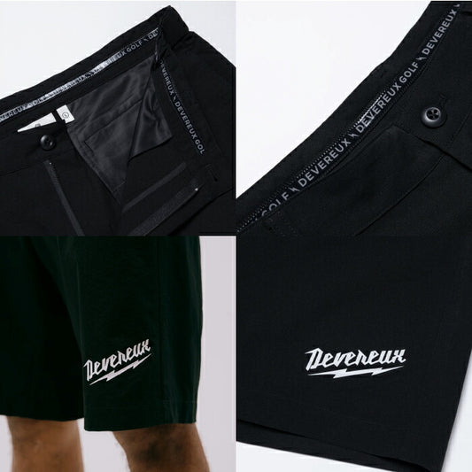 DEVEREUX GOLF デヴァローゴルフ ゴルフウェア メンズ DVG Micro Dot Air HALF PANTS ショートパンツ 撥水 通気性 接触冷感 防シワ 075762405